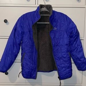 Sherpa lined LL bean kids coat